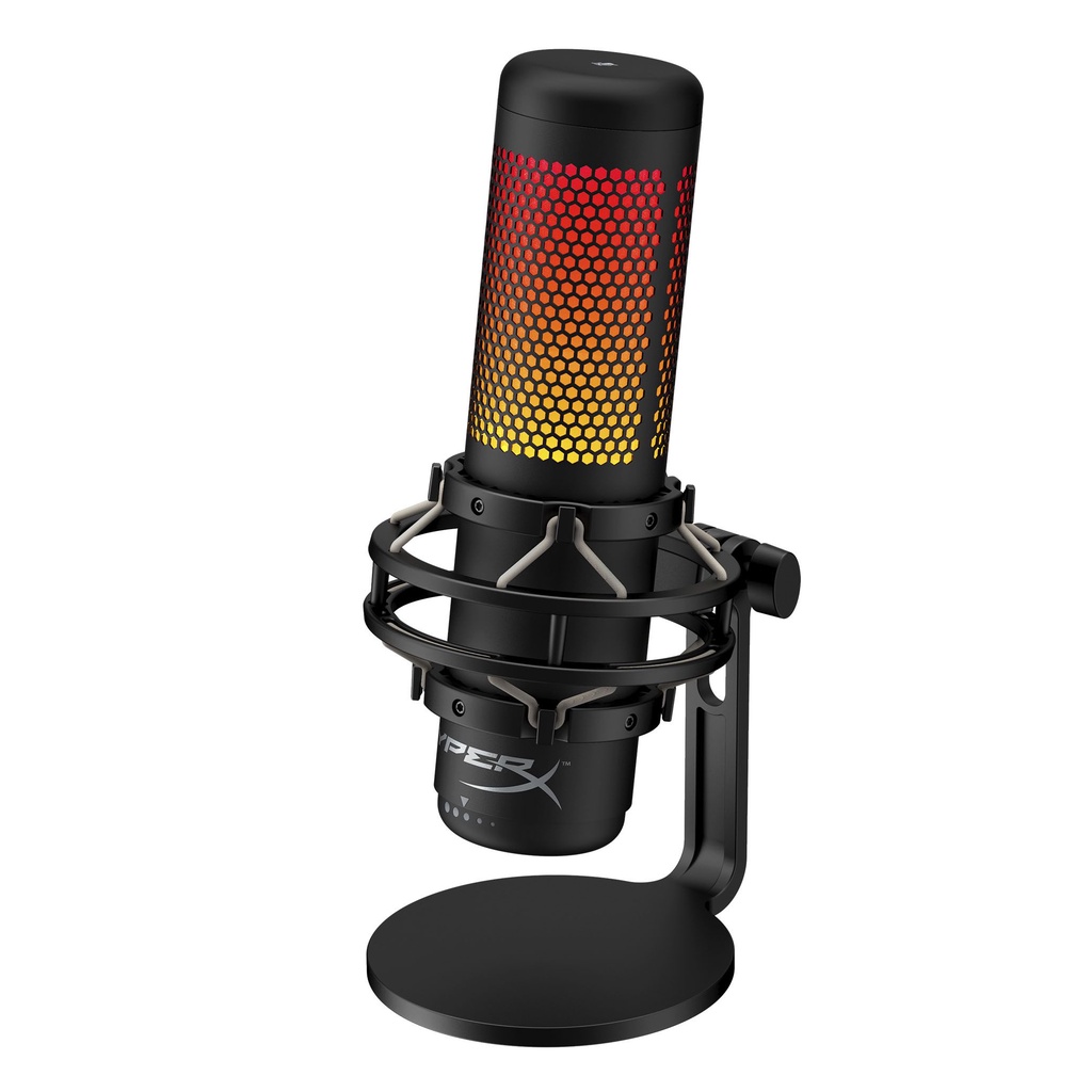 Micro thu âm Kingston HyperX QuadCast S RGB - Microphone Gaming - Hàng Chính Hãng