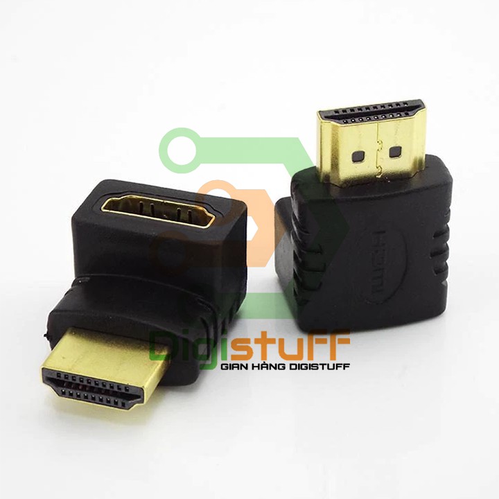 [Mã ELHACE giảm 4% đơn 300K] Đầu nối HDMI vuông góc 90 độ / đầu nối dài cáp HDMI