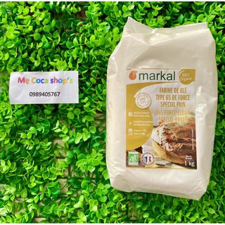 Bột mỳ hữu cơ T65 Markal làm bánh cho bé (1kg- tách lẻ 200g)