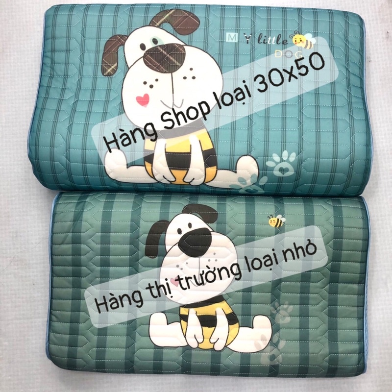 Gối Điều Hoà Cao Su Non Trẻ Em 5D ,Gối Nằm Latex Cho Bé Đi Học 3-12 Tuổi Size 30x50