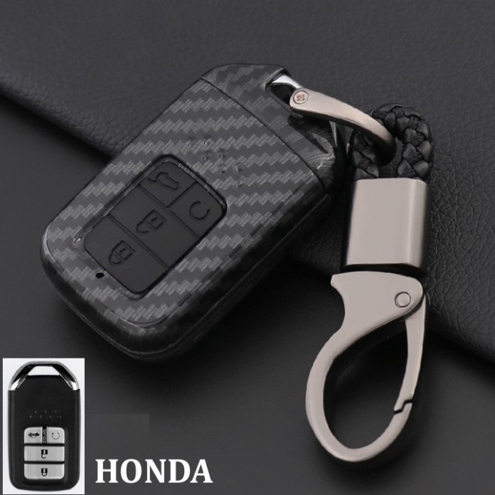 Sản phẩm Bao bọc chìa khóa cacbon cao cấp các dòng xe hãng Honda: CRV–CITY–CIVIC–JAZZ ..