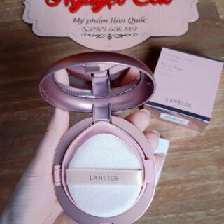 Phấn Nước Laneige Layering Cover Cushion & Concealing Base