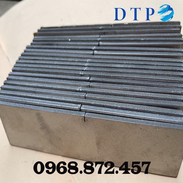 Tấm titan 3ly lẻ - Titan 3x29x115mm - Tấm titan 3li làm mẫu có sẵn - Titanium 3mm Gr2