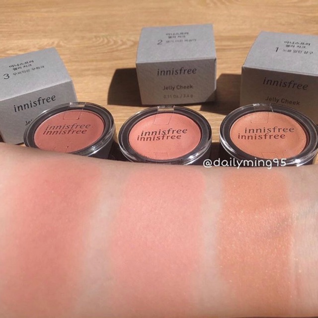 Má hồng dạng thạch Innisfree Jelly Cheek