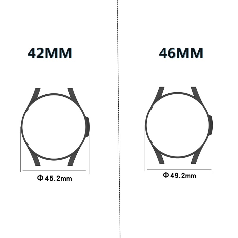 Ốp Bảo Vệ Mặt Đồng Hồ Thông Minh Samsung Galaxy Watch 4 Classic 46mm / 42mm 4 44m