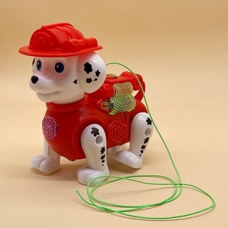 Chú chó cứu hộ dùng pin có nhạc, đèn