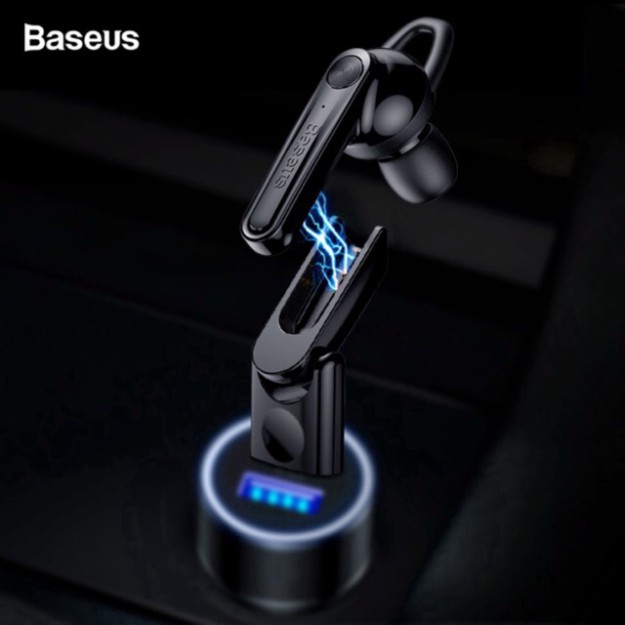 Tai nghe Bluetooth Baseus kèm đế sạc Encok A05 (Bluetooth 5.0, Vehicle-mounted Magnetic Charging Dock)