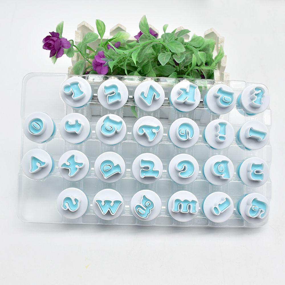 LONTIME Set 10 / 26 Khuôn Cắt Bánh Quy Hình Chữ Cái