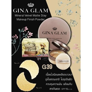 Phấn phủ bột Gina Glam Mineral Velvet Matte Stay G39 Thái Lan