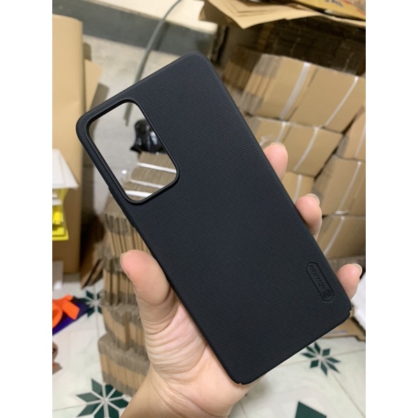 Ốp lưng Nillkin cứng sần Xiaomi Redmi Note 11 5G, Redmi Note 11 Pro 5G, Mi 11i 5G chống Vân tay - Tặng giá đỡ