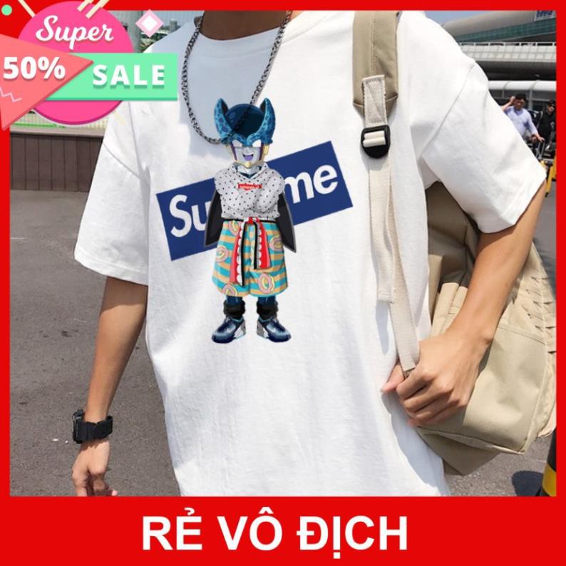 HOT- Áo Thun Tay Lỡ Sên Đại Đế Superme Cực Chất - mẫu siêu ngầu