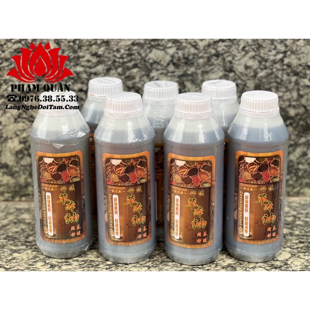 Tinh dầu gừng nóng massage body, giảm béo, đả thông kinh lạc