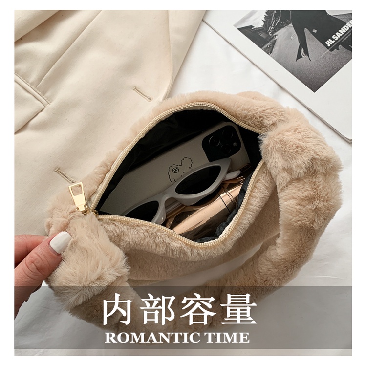 Túi Xách Tay Lông Mềm SK5226
