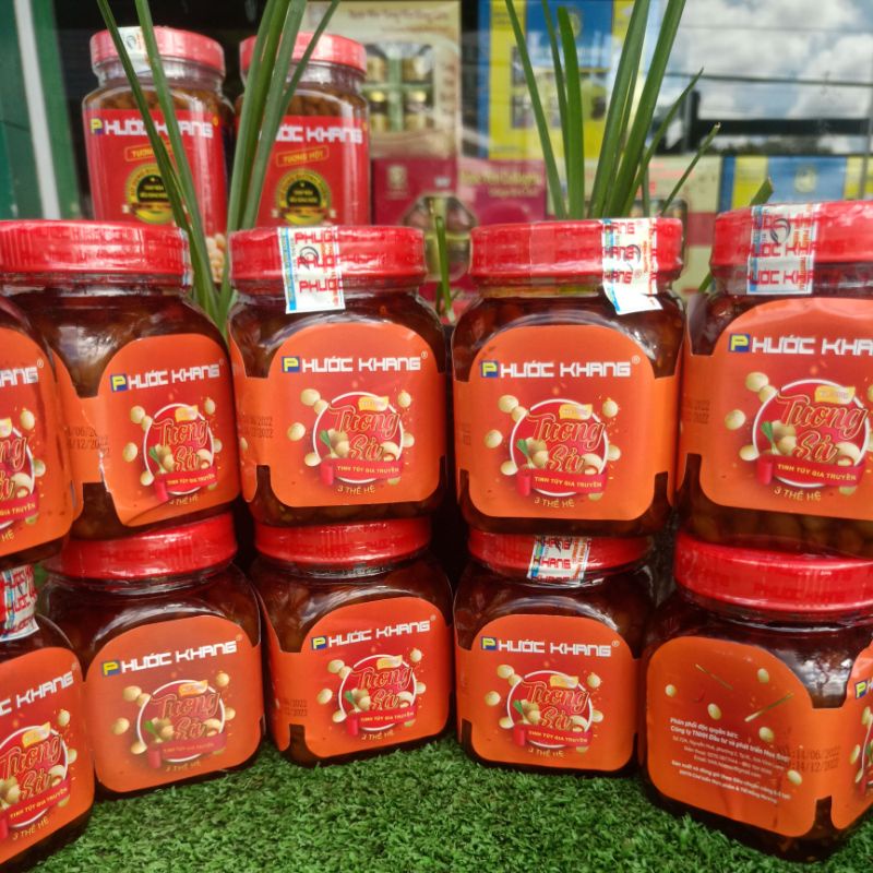 Tương hột xào sả ớt 200g_ thương hiệu Phước Khang