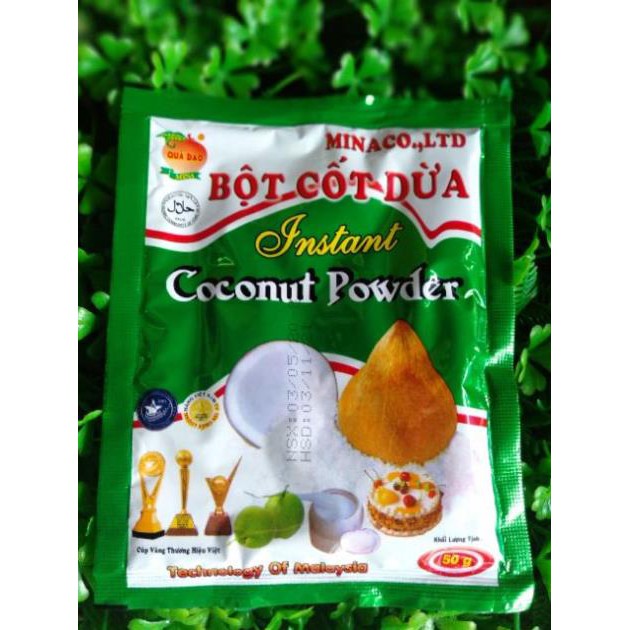BỘT CỐT DỪA COCONUT POWDER{ 50G}