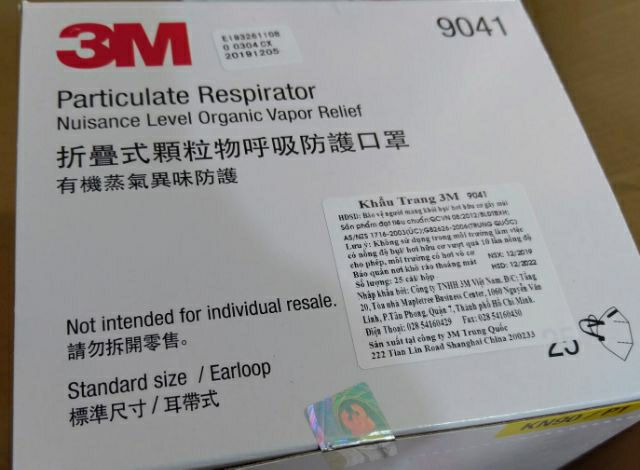 [SẴN HÀNG] Khẩu Trang Than Hoạt Tính 3M 9041.100% CHÍNH HÃNG 3M | BigBuy360 - bigbuy360.vn