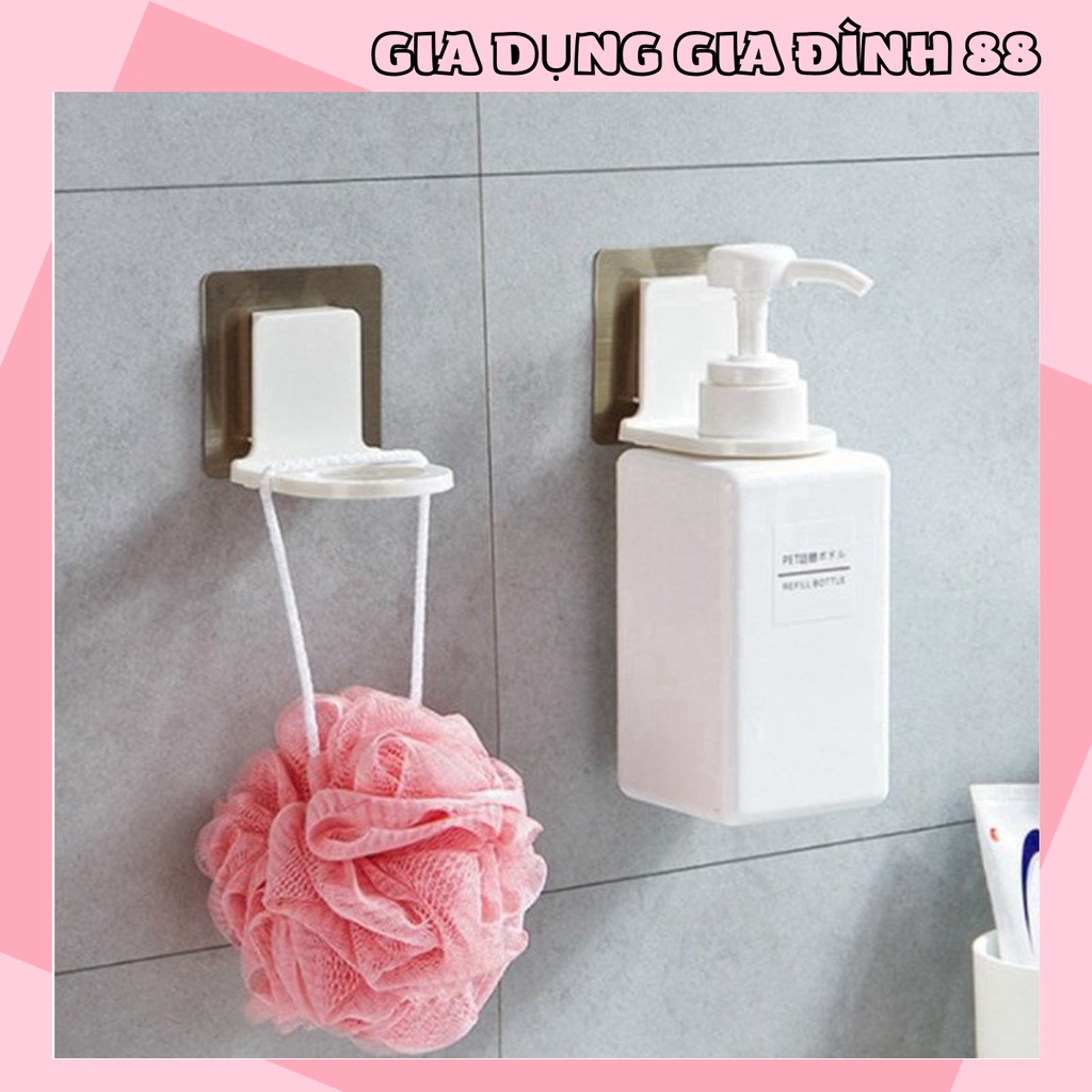 GIÁ TREO CHAI DẦU GỘI GẮN TƯỜNG SIÊU CHẮC  88100 SHOP GIA DỤNG GIA ĐÌNH