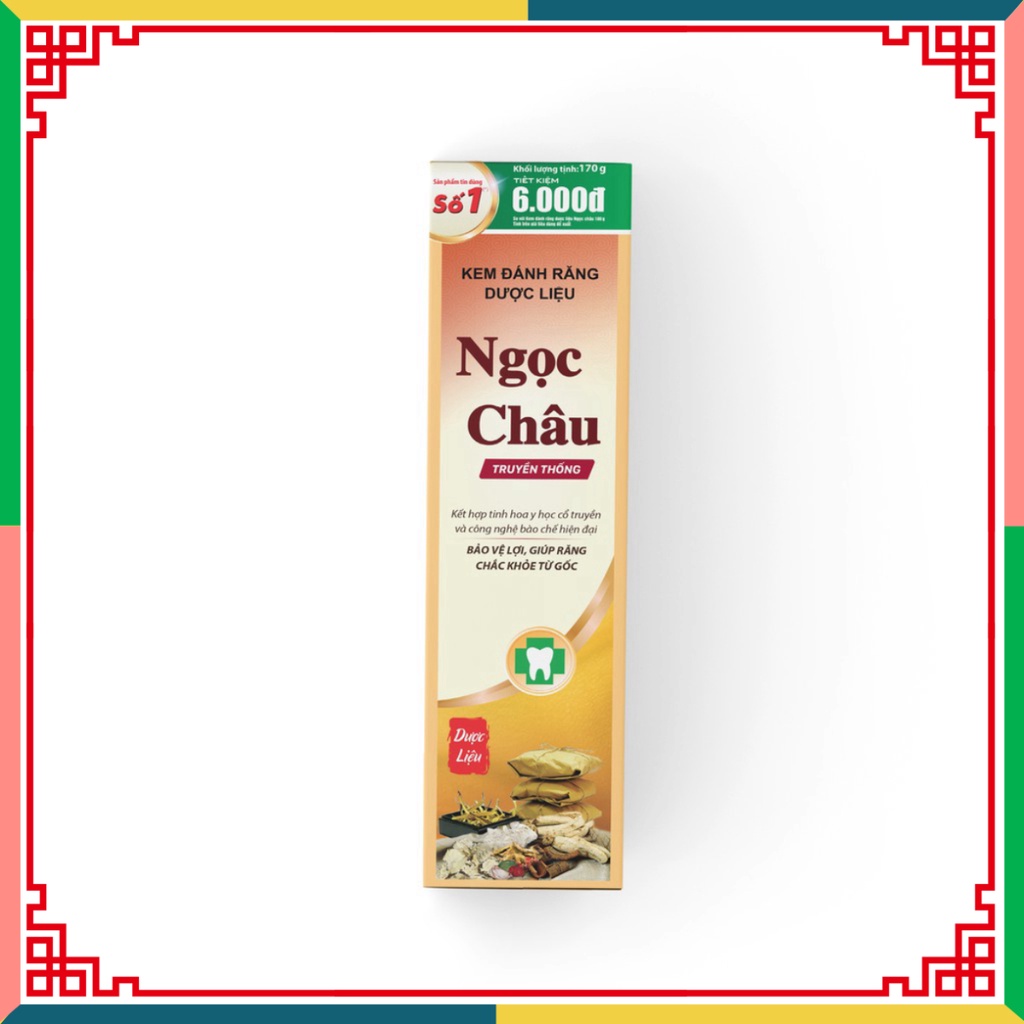 Kem đánh răng thuốc Ngọc Châu 170g