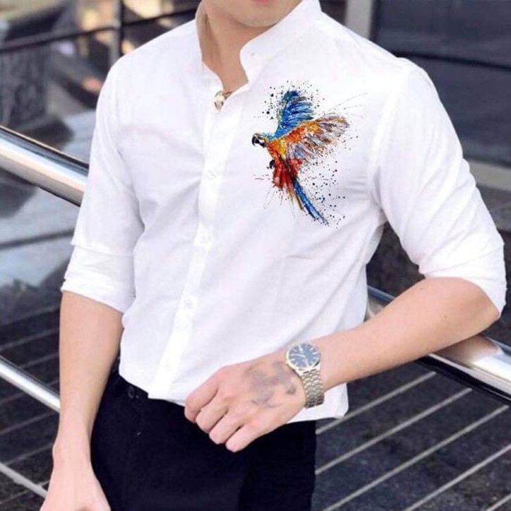Áo Sơ Mi Nam FLASHBACKS Dài Tay - Phong Cách Thời Trang Hàn Quốc Siêu Ngầu - Trend 2021 - SM00009 | BigBuy360 - bigbuy360.vn