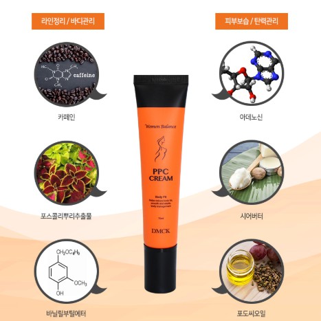 Kem Tan Mỡ Hỗ Trợ Cải Thiện Vóc Dáng DMCK Women Balance PPC Cream 70g | BigBuy360 - bigbuy360.vn