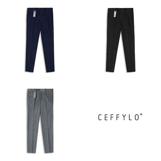 Quần Âu Nam Kẻ Sọc CEFFYLO Form Ôm Nhẹ Vừa Vặn Vải Mát Không Lo Mất Dáng - POLIDO