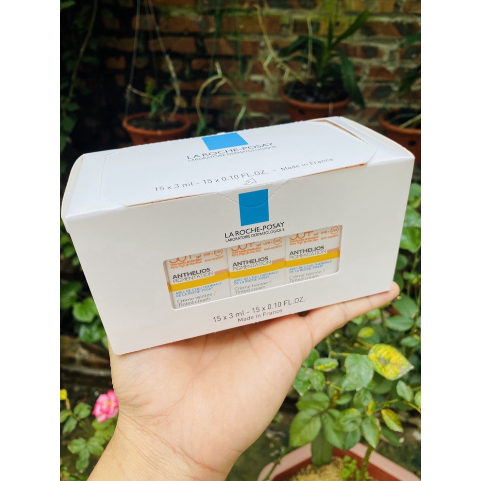 [Set mini dùng thử có tách lẻ] Kem chống nắng La Roche Posay Anthelios 3mlx15 tuýp ổn định tiêu hoá