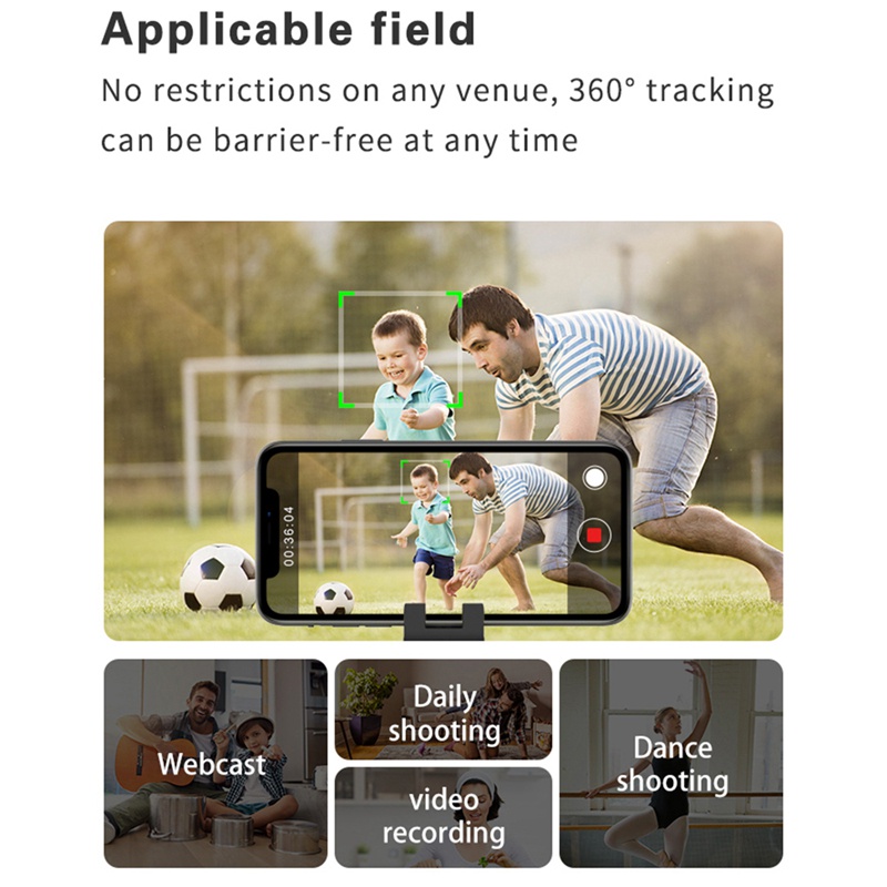 Giá đỡ điện thoại xoay 360 độ màu đen | BigBuy360 - bigbuy360.vn