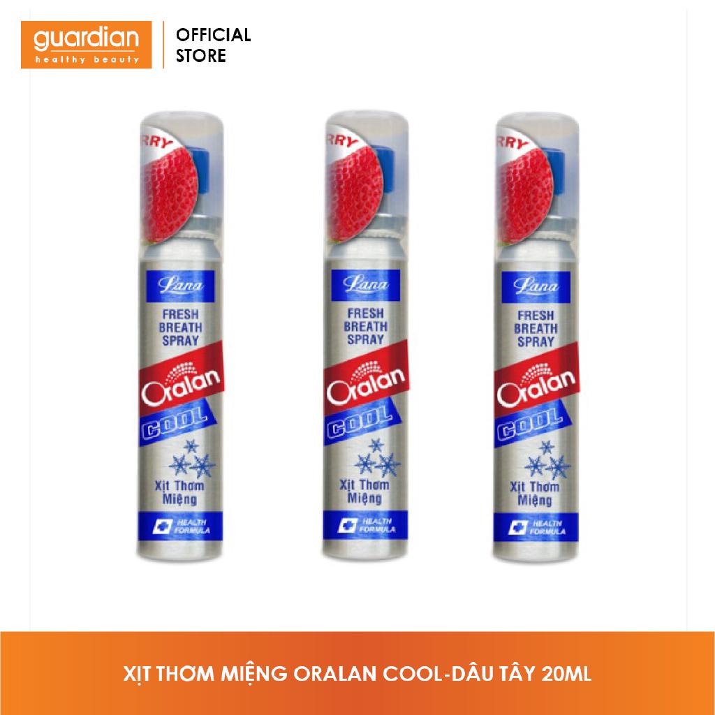 Xịt thơm miệng Oralan Oxy nhiều mùi 20ml