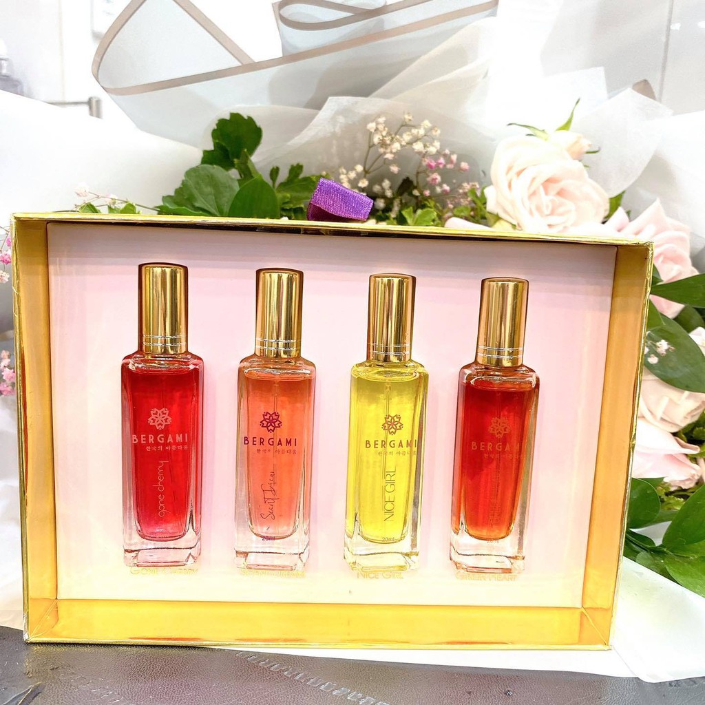 SET NƯỚC HOA NỮ CAO CẤP BERGAMI 🔥CÁ TÍNH QUA TỪNG MÙI HƯƠNG | BigBuy360 - bigbuy360.vn