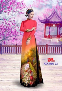 Vải áo dài con công