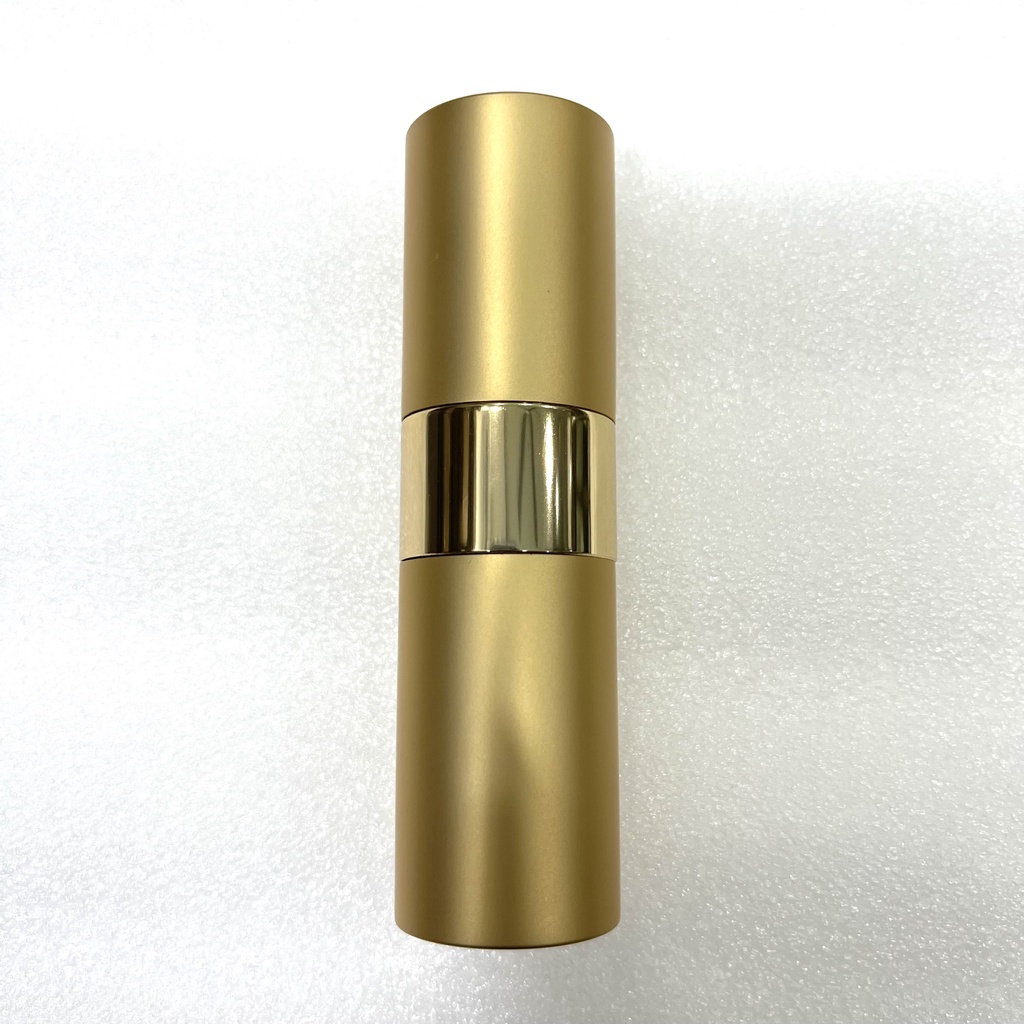 Lọ-Chai Đựng Nước Hoa-Vỏ Nhôm 2 Lớp Xoay Để Mở-Dung Tích 15ML