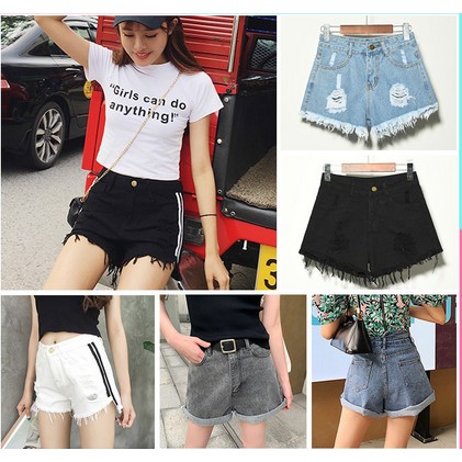 Quần short jean nữ, quần sooc nữ | BigBuy360 - bigbuy360.vn