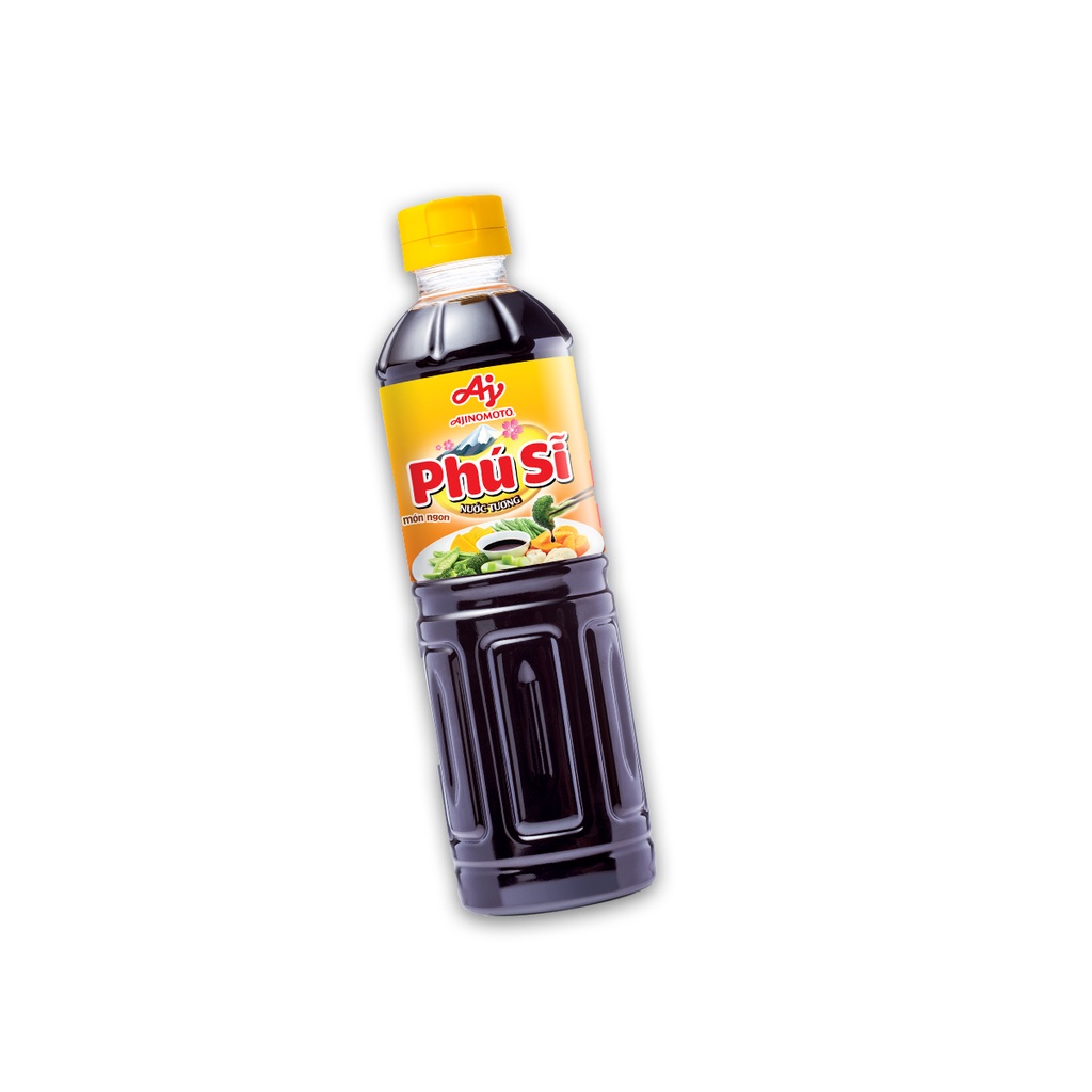 Combo 3 chai nước tương Phú Sĩ Ajinomoto (500ml/ chai)