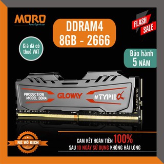 Ram PC tản nhiệt Gloway DDR4 4G