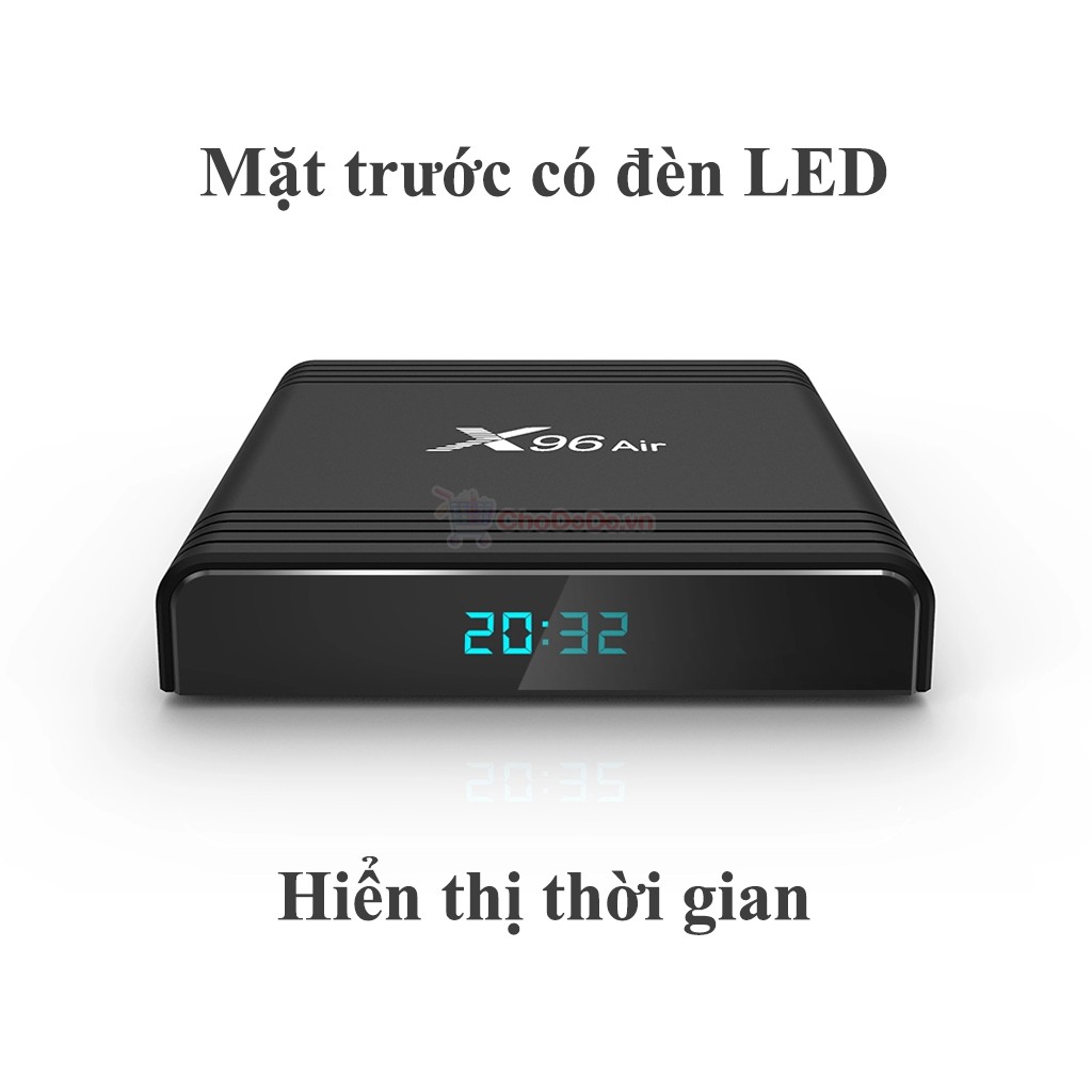 [Mã 66ELHASALE hoàn 7% đơn 500K] ENYBOX X96 Air S905X3 Android TV Box cấu hình khủng giá rẻ