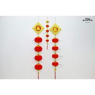 Dây lồng đèn treo trang trí Tết No.10 (50-100cm)