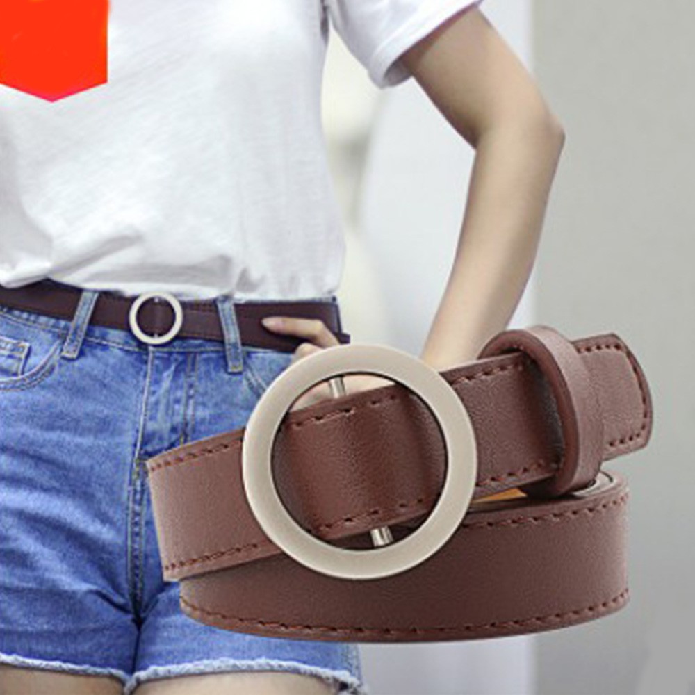Dây nịt da PU thiết kế hợp thời trang cho phái nữ