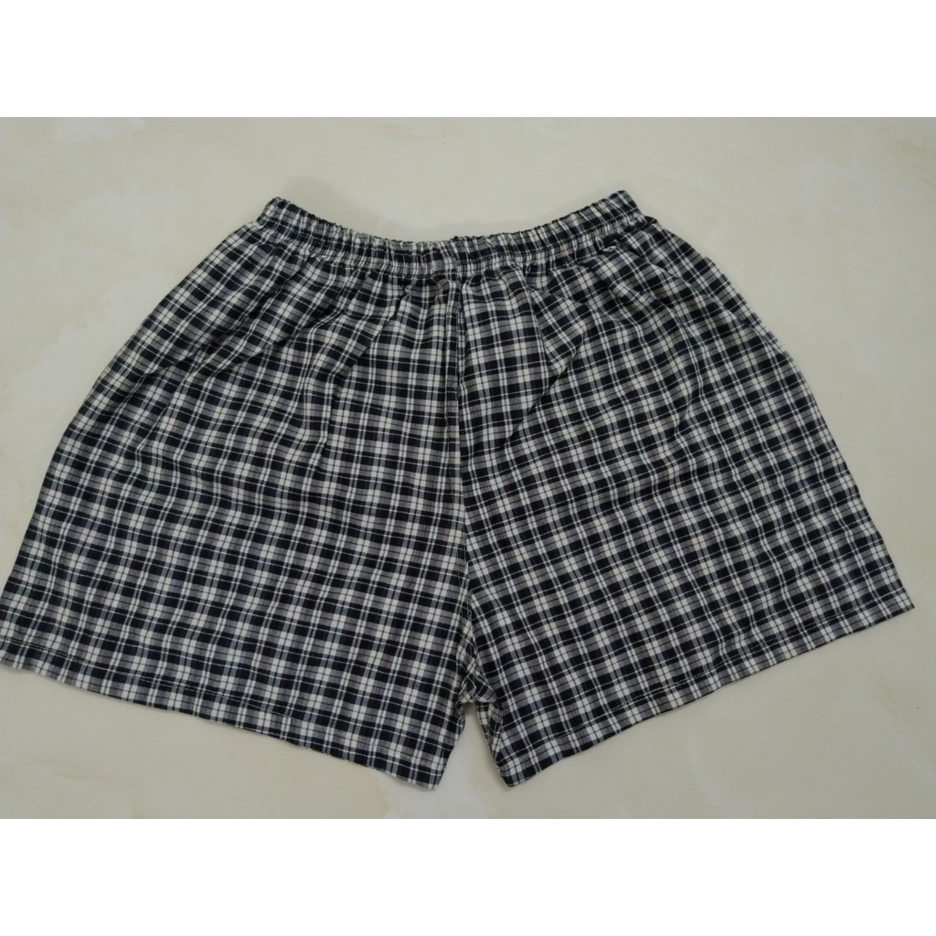 Quần short nam kẻ caro freesize dưới 65Kg, chất liệu cotton thoáng mát, kiểu dáng trẻ trung phù hợp mọi lứa tuổi