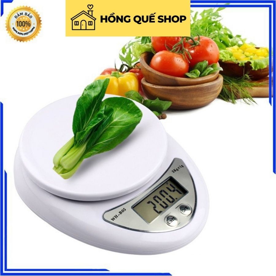 Cân Tiểu Ly Điện Tử Nhà Bếp Mini Định Lượng 1g - 5Kg Làm Bánh Độ Chính Xác Cao Tặng Kèm 2 Pin AAA