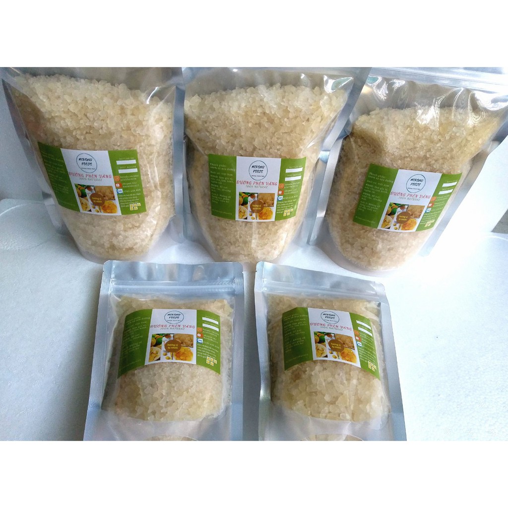 [Mã 267FMCGSALE giảm 8% đơn 500K] 500g Đường phèn vàng hạt Nhỏ nguyên chất không tẩy trắng | BigBuy360 - bigbuy360.vn