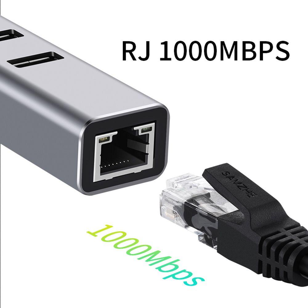 BORAG Bộ Chia Cổng USB RJ45 1000Mbps Chất Lượng Cao