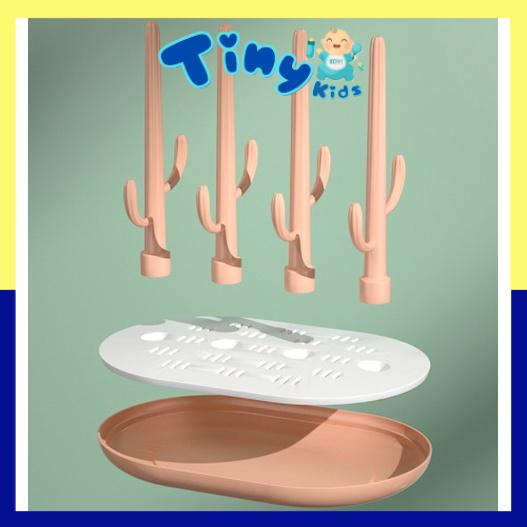 Khay Úp Bình Sữa Hình Xương Rồng Siêu Tiện Lợi - Tiny Kids