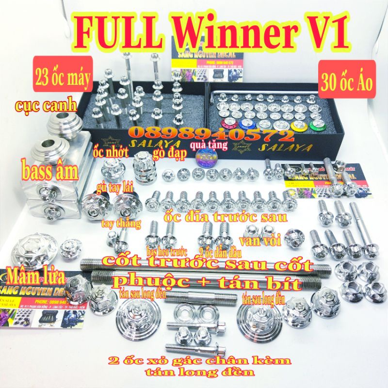 Full ốc salaya xe winner v1