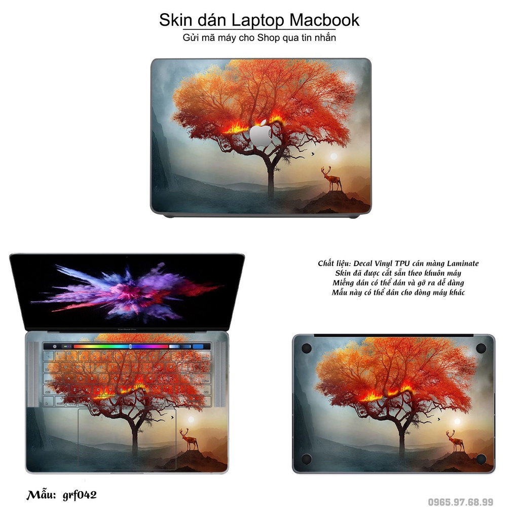 Skin dán Macbook mẫu nghệ thuật graffiti (đã cắt sẵn, inbox mã máy cho shop)