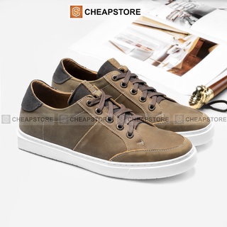 Giày da bò nam CHEAPSTORE CS469 - Giày tăng chiều cao thể thao (bảo hành 24 tháng)