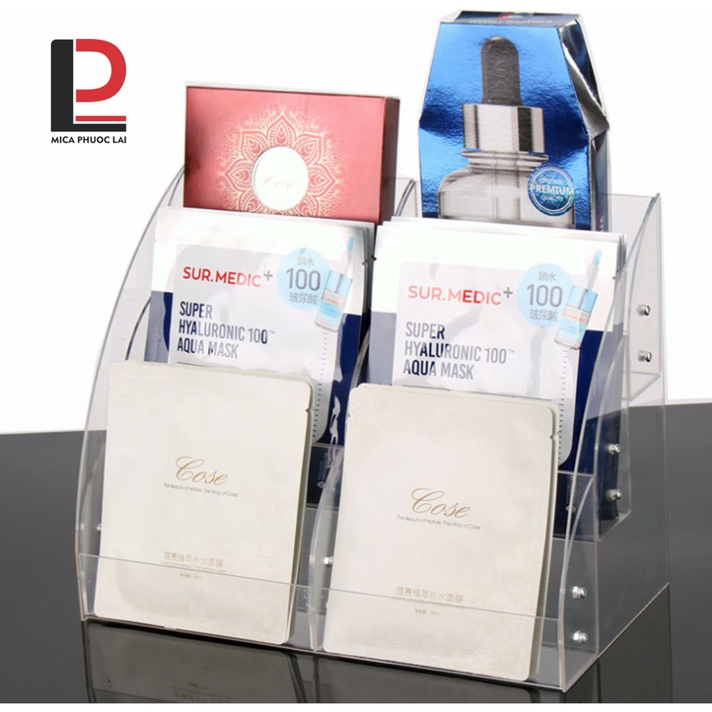 Kệ trưng bày mặt nạ/ mask, Giá đỡ acrylic cao cấp