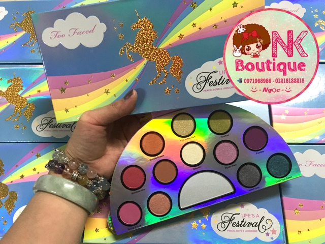 Phấn mắt TOO FACED LIFE'S A FESTIVAL