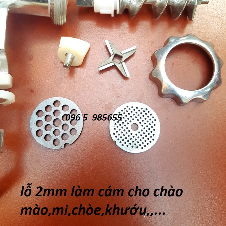 Máy làm cám chim máy đùn cám chim ép hạt cám cho chim chào mào chim khuyên làm bằng nhôm hợp kim loại tốt