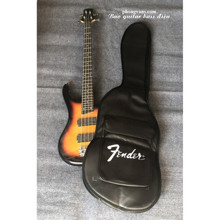 Bao đựng đàn guitar bass điện 3 lớp