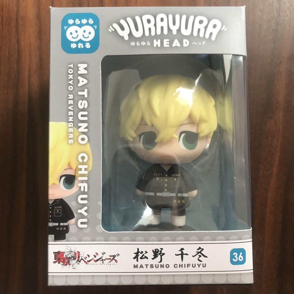 Mô hình cứng chibi Tokyo Revengers YuraYura HEAD Figure Comic chính hãng Nhật Bản